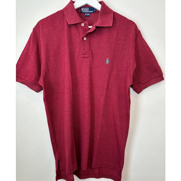 Polo Ralph Lauren Designer Short Sleeve Preppy 100% Cotton Polo Shirt Sz Medium - Picture 2 of 6